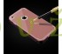 Zrkadlový kryt + bumper iPhone 7/8 - ružový